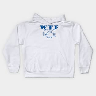 WTF - Where's The Fish Kids Hoodie